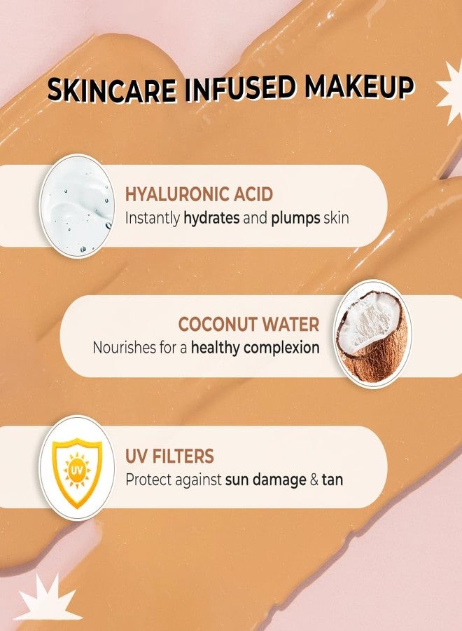 Moody Derma Soothe Moisture Magnet Tinted CC Cream with SPF 30 - (Medium Shade) | Acts as a Primer, Moisturizer, Skin Tint & Sunscreen | Light Make-Up Glow | For All Skin Types, 30ml - Image 4