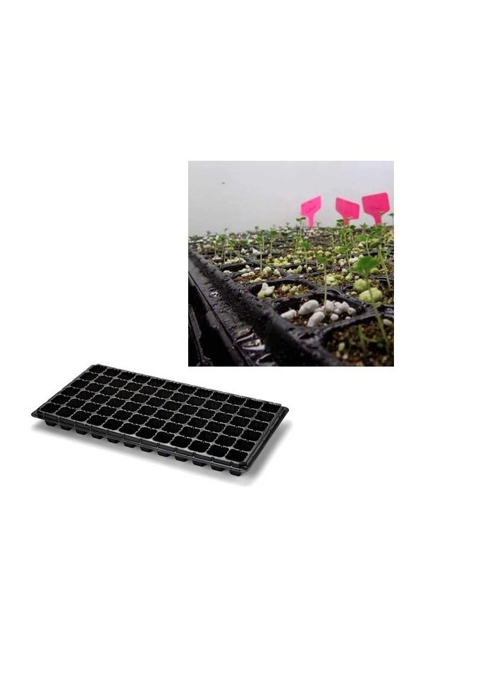 KNP Seed Tray Black Plastic 72 Cells 
