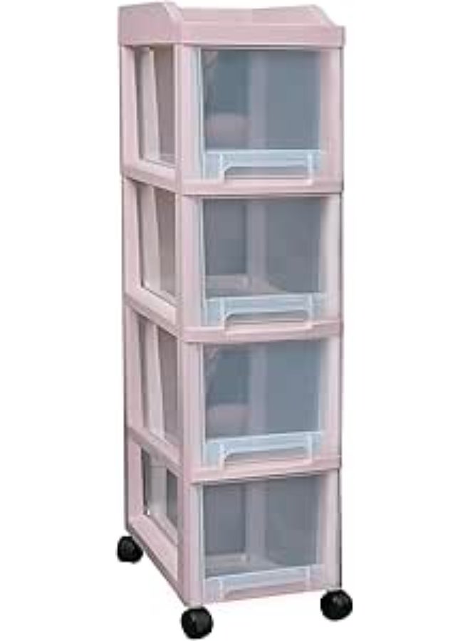 Aksa Leyo Storage Organizer Rose