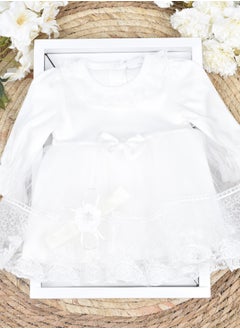 FUN MOMENT 2-Piece Newborn Dress Gift Set from 0 to 3 Months  - Image 1