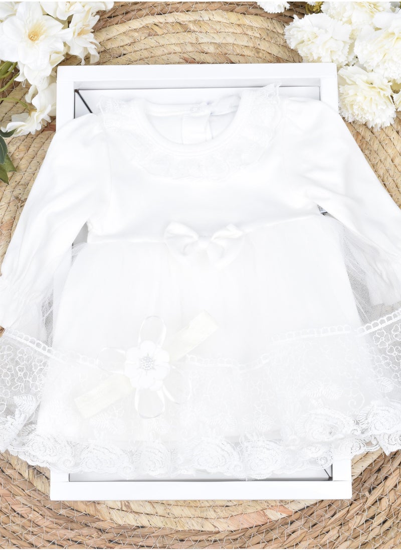 2-Piece Newborn Dress Gift Set from 0 to 3 Months