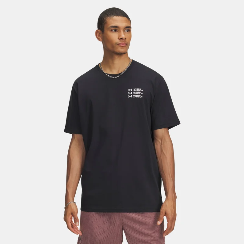 UNDER ARMOUR Men's Triple Stack Logo T-Shirt