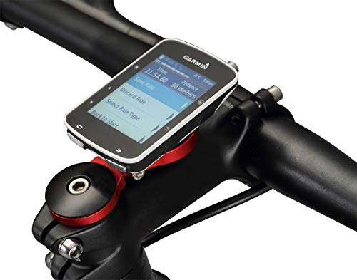 Dymoece Adjustable Bicycle Stem Computer Mount for Garmin Edge 25 130 200 500 510 520 800 810 820 1000 1030 (Gray) - Image 2