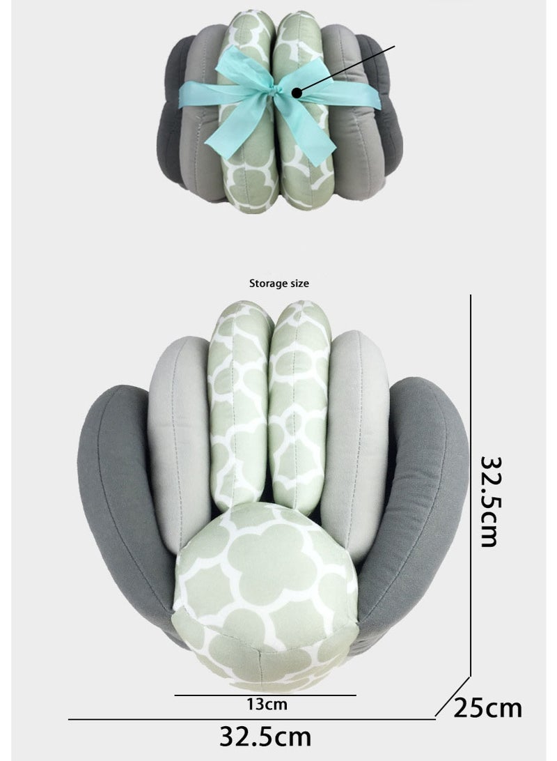 general Nursing Pillow for Breastfeeding and Bottles, Ideal for Feeding Newborns 0-5 Months, 100% Cotton, Adjustable Support Cushion for Parent Use, Mom - Image 5