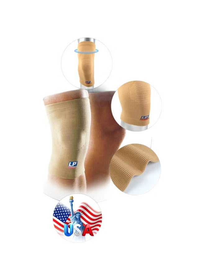 Lp951 Knitted Knee Pads, Breathable Thin Outdoor Sports Cold-Proof Knee Joint Protectors, Two-Pack, Size M - Image 3