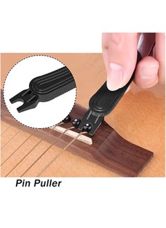 Generic Guitar String Winder and Cutter, 3-in-1 Guitar Bridge Pin Puller, String Winder Peg, Guitar String Changing Kit, Guitar String Pin Puller, Guitar String Winders Tool for Ukulele Mandolin Banjo  - Image 5