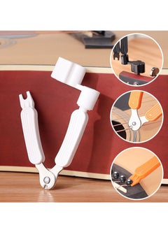 Generic Guitar String Winder and Cutter, 3-in-1 Guitar Bridge Pin Puller, String Winder Peg, Guitar String Changing Kit, Guitar String Pin Puller, Guitar String Winders Tool for Ukulele Mandolin Banjo  - Image 3
