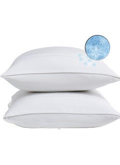 THE COLDEST WATER The Coldest Water Bamboo Pillow Cases Set of 2 - Cooling Pillowcase 2 Pack with Envelope Closure, Cool Chill & Breathable Pillow Case  - Image 1