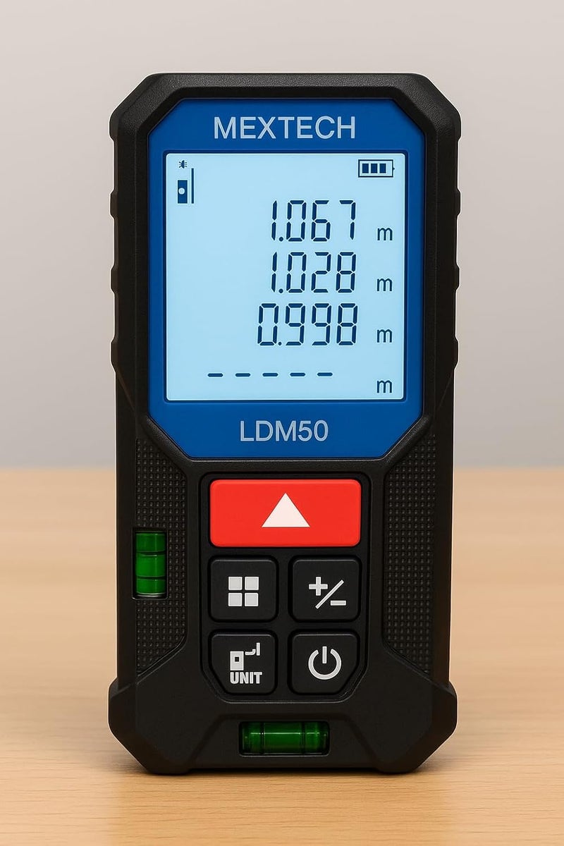MEXTECH Digital Laser Distance Meter 50 Meter LDM50 - Image 4