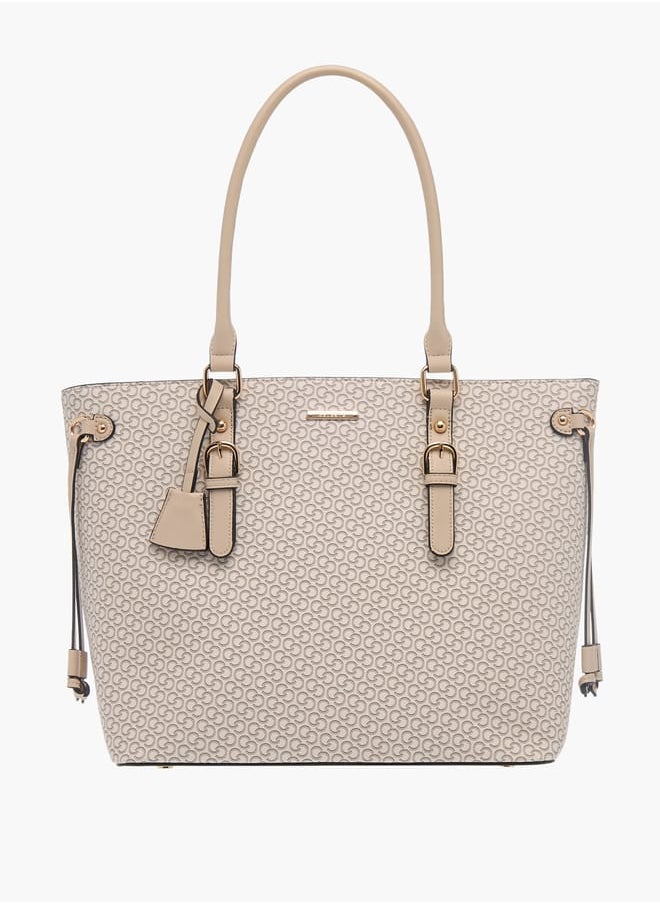 Celeste Womens Monogram Print 4-Piece Bag Set  - Image 2