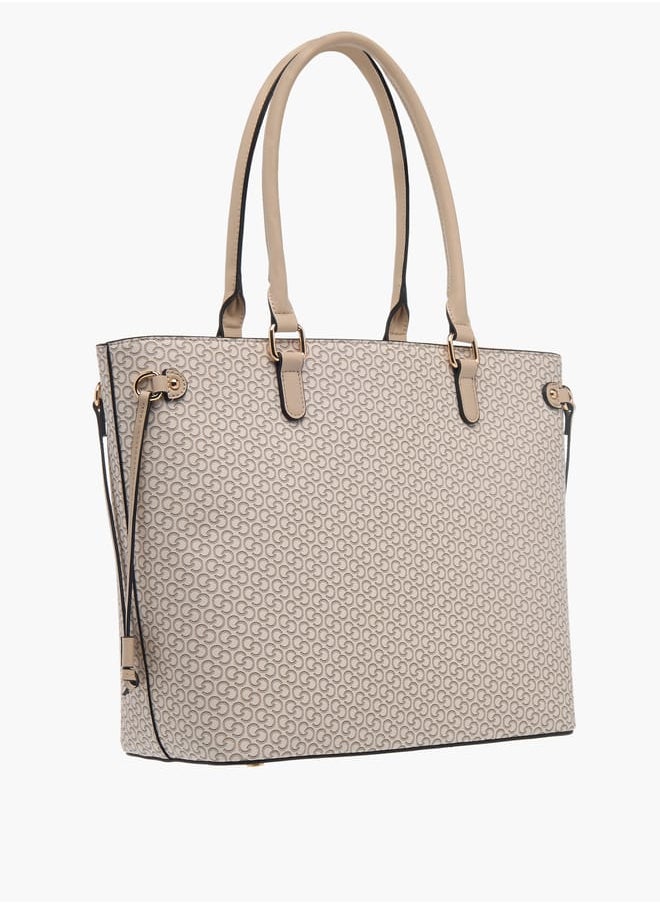 Celeste Womens Monogram Print 4-Piece Bag Set  - Image 4