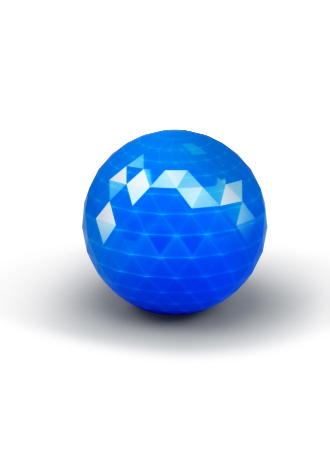 American Style Oval Ball Head Arcade Joystick Head Joystick Accessories Prism American Ball-Product Color:Boxer Prism Rocker Ball-transparent Blue (QP01)  - Image 1