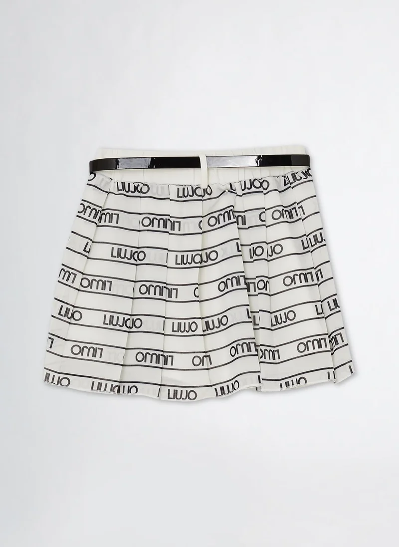 Liu Jo Skirt with Logo and Belt