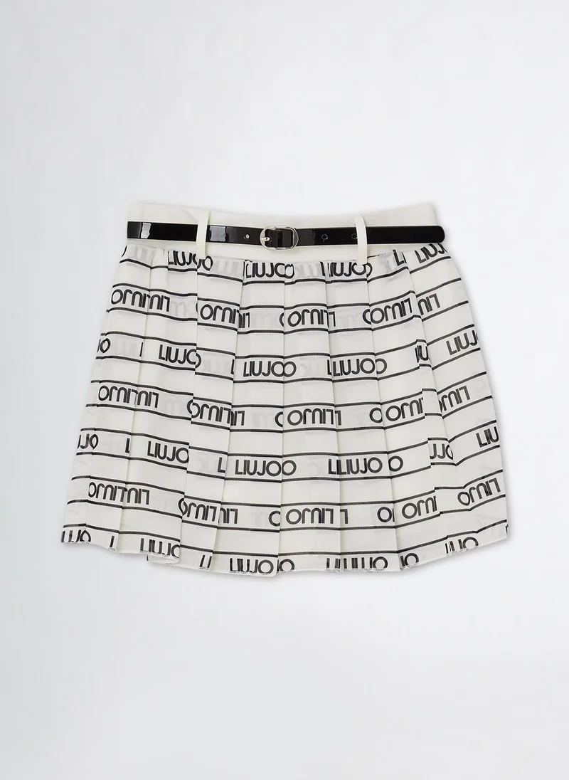 Liu Jo Skirt with Logo and Belt