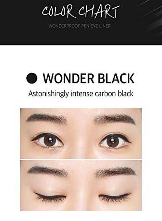 bom Wonderproof Pen Eyeliner Waterproof Liquid Eyeliner Pen Long Lasting Easy & Quick Drying - Image 3