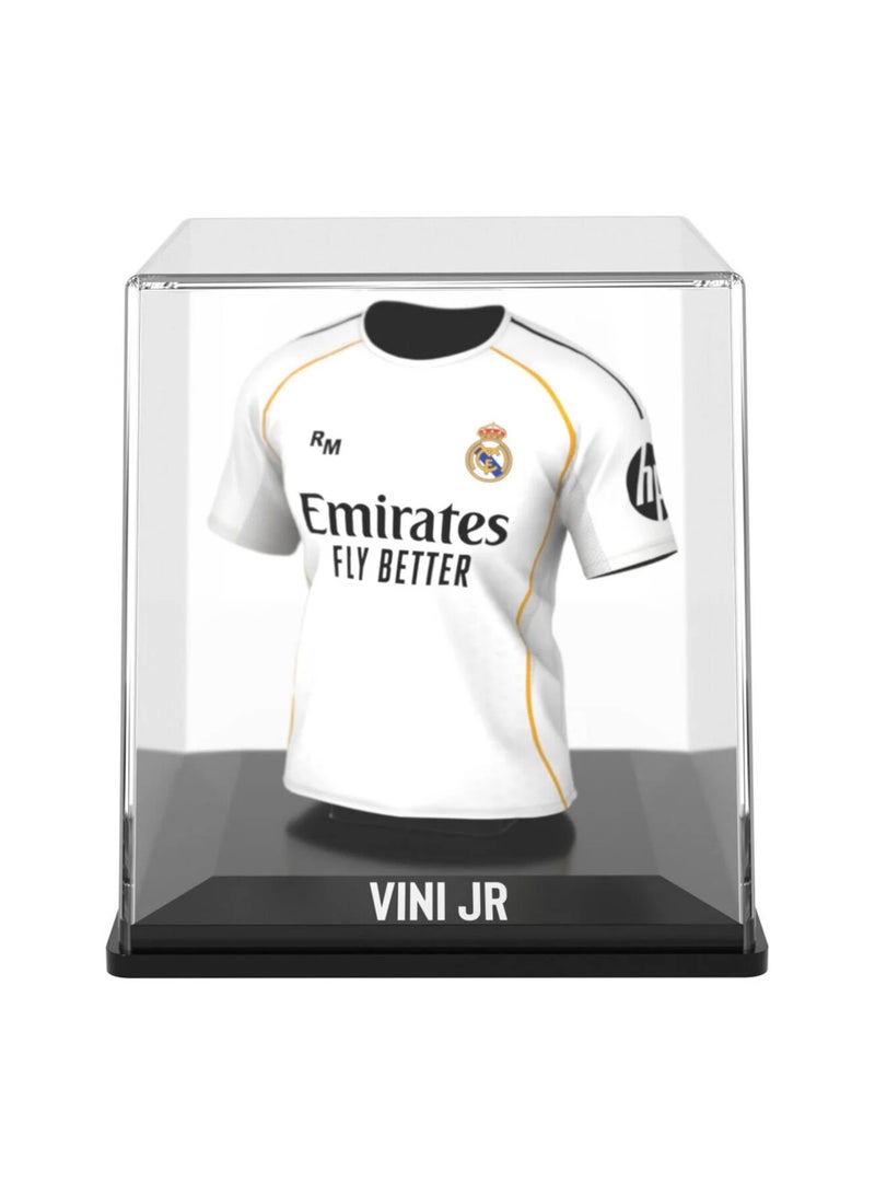 Splink  - Vini Jr  (Real Madrid) - Home 25/26 Jersey Display Case, Official Licensed Collectible - Image 1