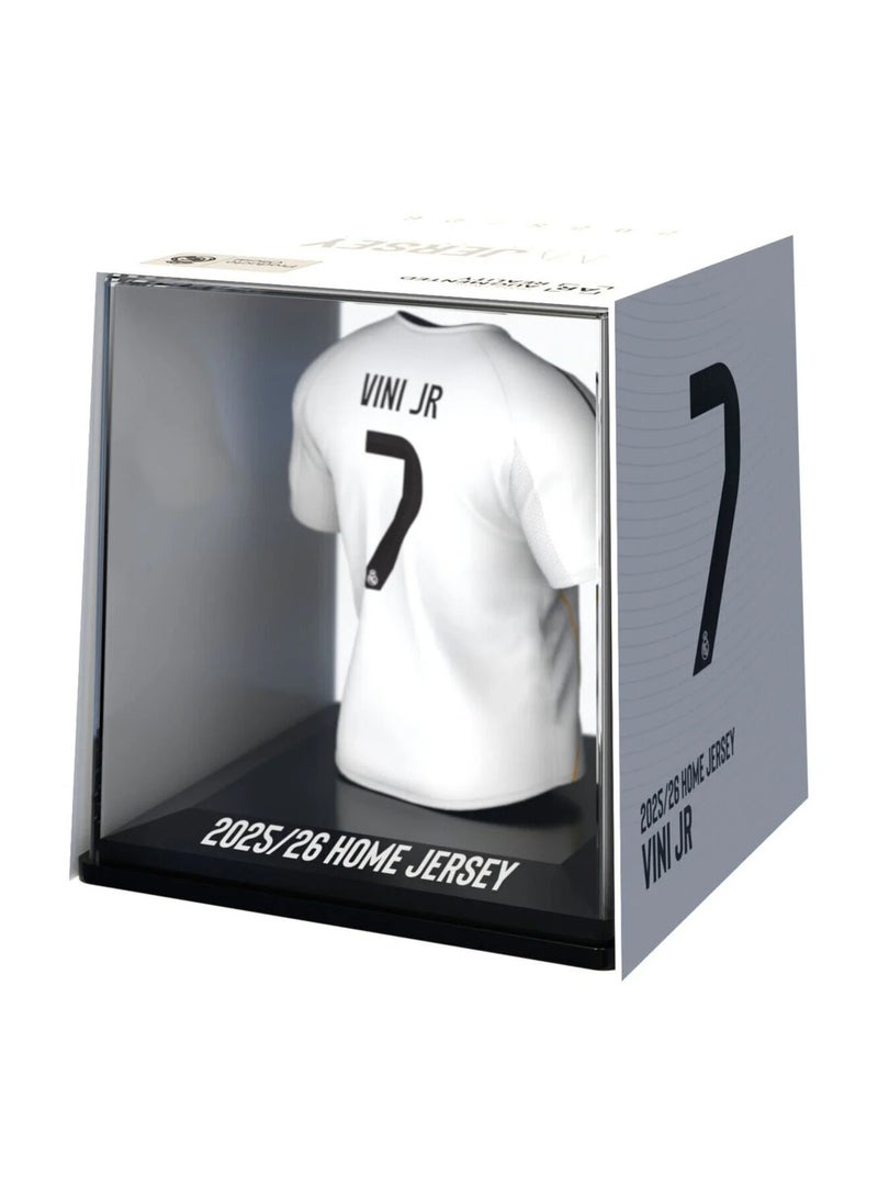 Splink  - Vini Jr  (Real Madrid) - Home 25/26 Jersey Display Case, Official Licensed Collectible - Image 3