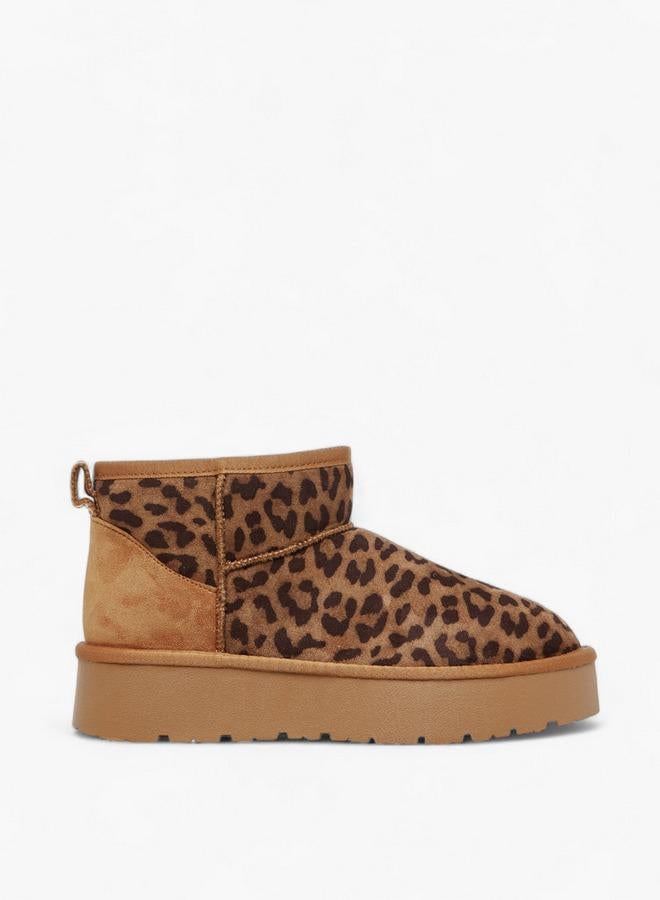 Celeste Women Animal Print Boots - Image 2