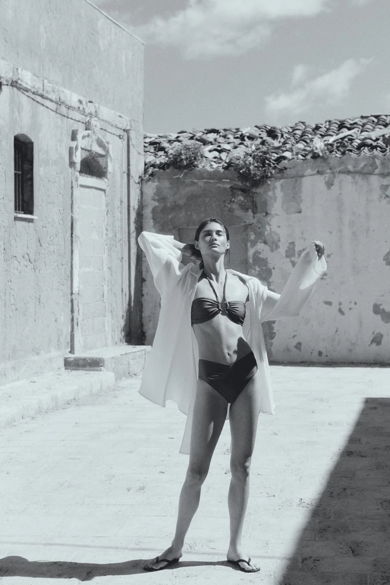 H&M High Rise Cheeky Bikini bottoms