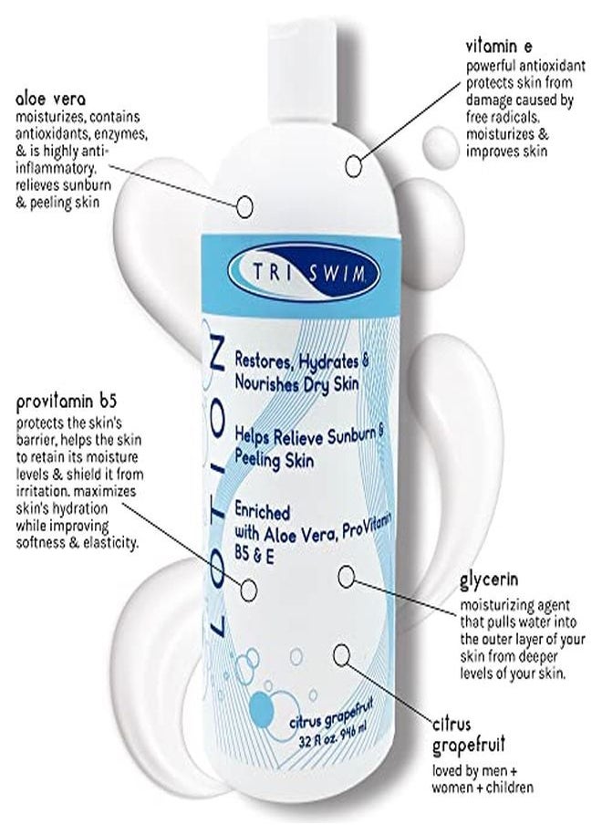Triswim Swimmers Lotion, 32 Fl Oz  - Image 3