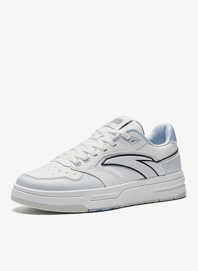 ANTA Stree LT 3 Skater sneakers | Classic Color-Block Trendy Women Low-Top White