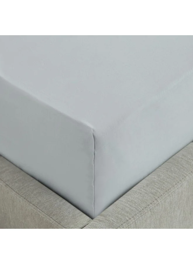 Home Box Essential Cotton Twin Fitted Sheet 120 x 200 x 36 cm