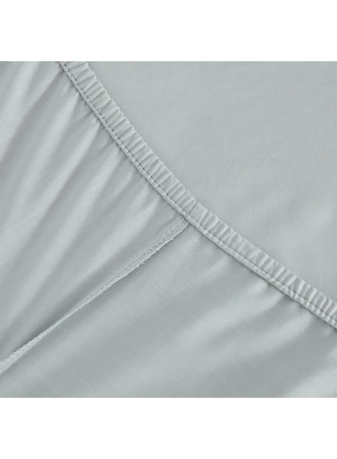 Home Box Essential Cotton Twin Fitted Sheet 120 x 200 x 36 cm