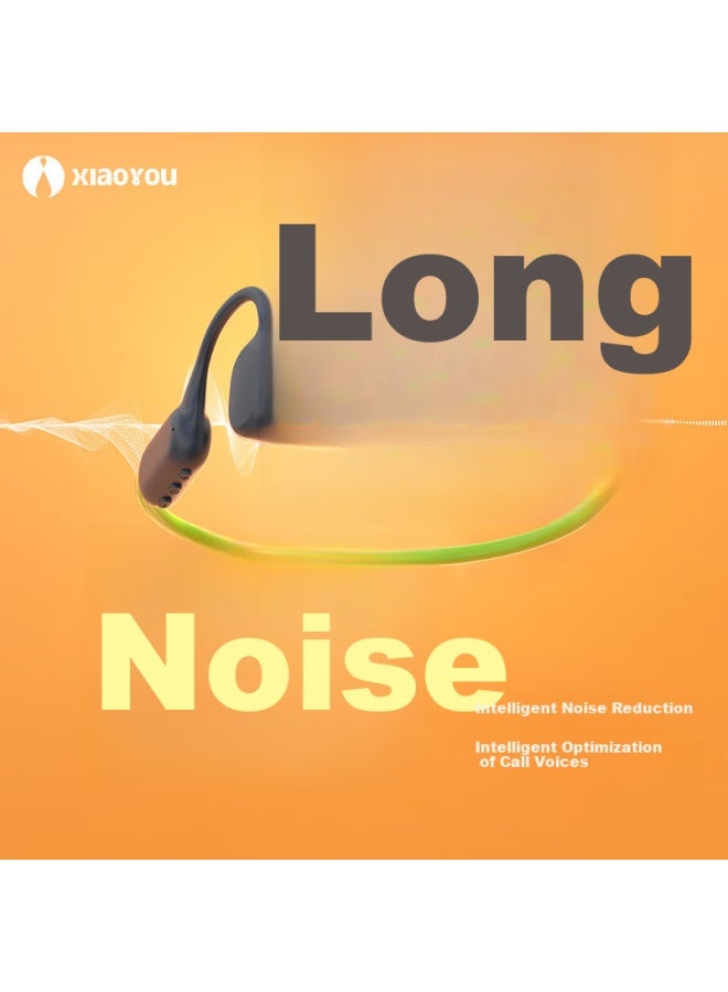 Xiaoyou Bone Conduction Headphones X7 Pro Cycling Bluetooth Headphones Open-necked Wireless Outdoor Swimming Sports - Image 2