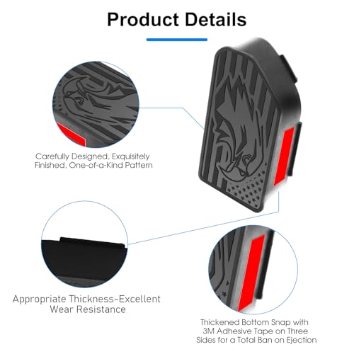 kanuoc 2Pack Bed Rail Stake Pocket Covers for 2019-2025 Silverado/Sierra 1500 and 2020-2025 Chevy Silverado/GMC Sierra 2500HD 3500HD, Upgraded Silicone Truck Rear Holes Caps Bed Rail Holes Plugs Covers (A) - Image 2