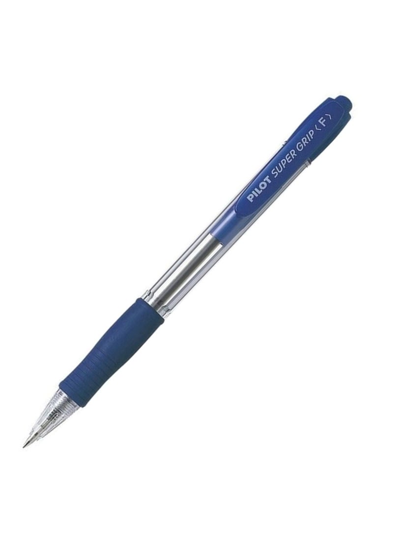 PILOT قلم حبر جاف قابل للسحب 12 قطعة بنقطة دقيقة حبر أزرق - Image 3