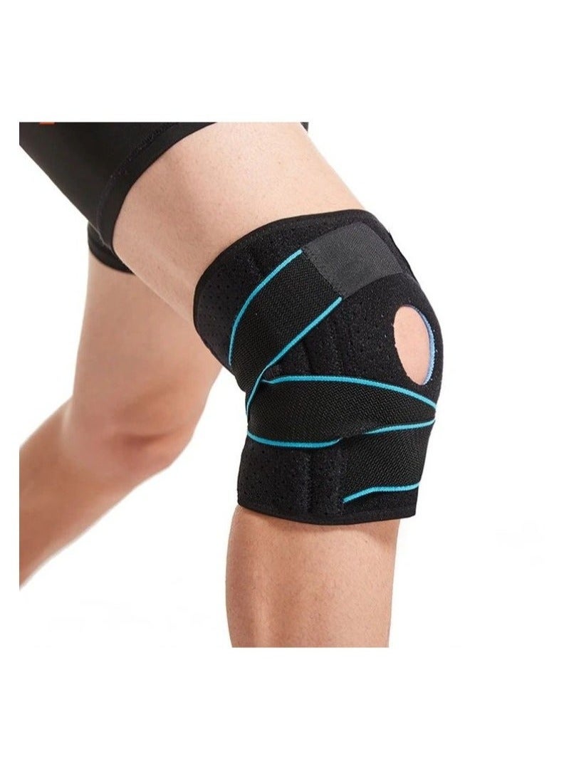 Adjustable Knee Support Brace with Side Stabilizers & Gel Padding – Compression for Pain Relief, Meniscus Tear, ACL, MCL, Arthritis & Injury Recovery - Image 1