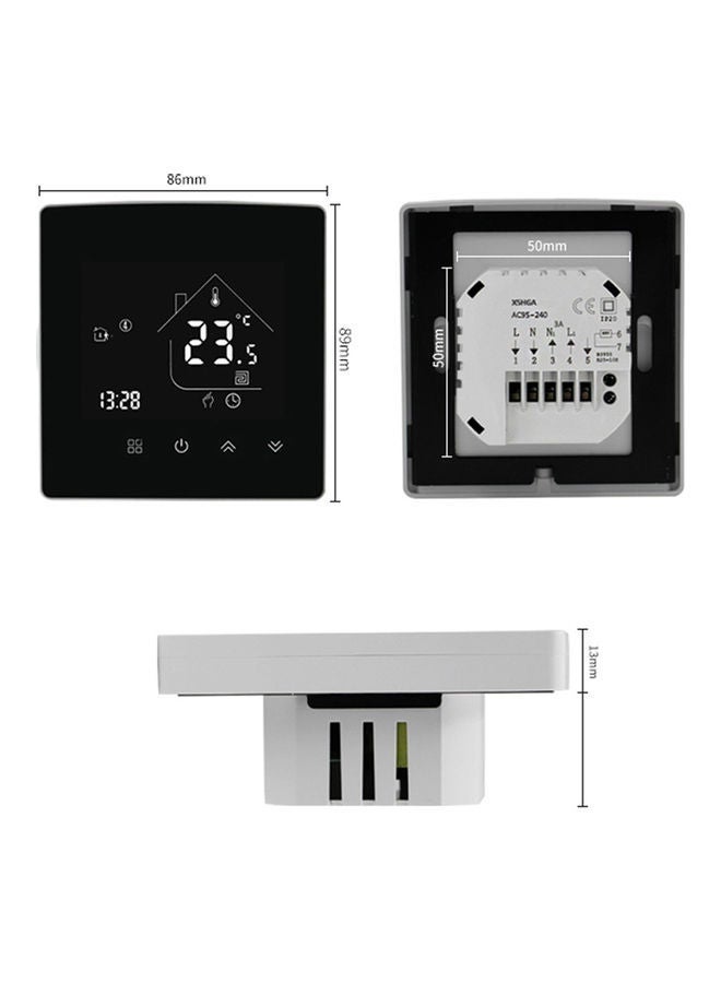 NIBEMINENT Intelligent Temperature Controller Thermostat Black  - Image 5