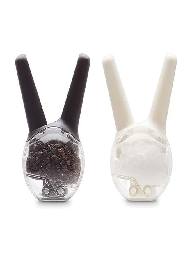 Chef'n Mini Magnetic Salt and Pepper Grinder Set - Image 1