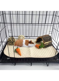 Kathson kathson Guinea Pig Cage Liner, 4 Pack Bedding Pads Washable Absorbent Reusable Waterproof Mats for Guinea Pig Rabbit Bunny Hamster Cat Puppy Small Animals  - Image 3