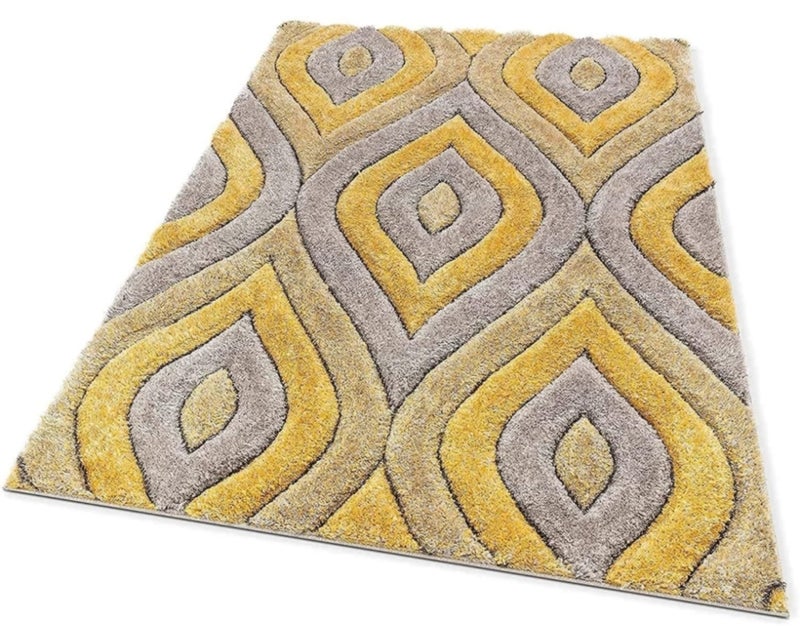 FRESH FROM LOOM Royal Heritage Edition Large 48 x 72 Inch Carpets for Home,Premium Shaggy Fur Rug Runner,Anti-Skid Bedroom Carpet,Premium Carpets for Living Area Office Sofa Room(4x6 feet),Multicolor - Image 5