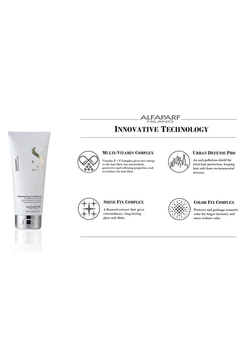 بلسم سيمي دي لينو دايموند لإضاءة الشعر العادي 200 مل - Image 4