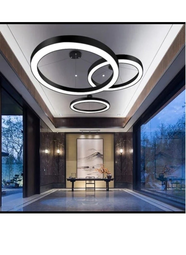 Vlovehome - Ceiling lighting set of 4 pieces, sizes (φ500*H500mm+φ600*H500mm+φ800*H500mm+φ1000*H500m) - Image 1