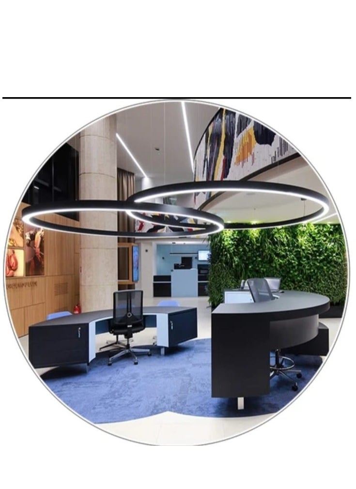 Vlovehome - Ceiling lighting set of 4 pieces, sizes (φ500*H500mm+φ600*H500mm+φ800*H500mm+φ1000*H500m) - Image 1