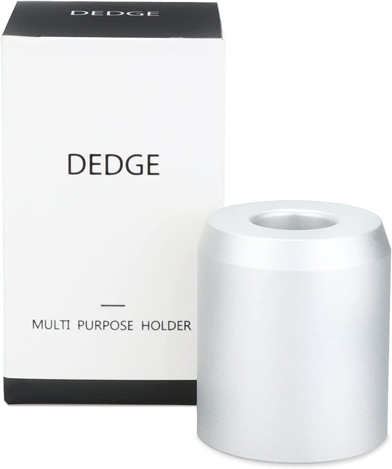 DEDGE Safety Razor Stand Matte Silver-Razor Holder Stand-Double Edge Safety Razor Stand-Shaver Holder for Bathroom Accessory-Opening Dimension is 1.7cm/0.67" - Image 1