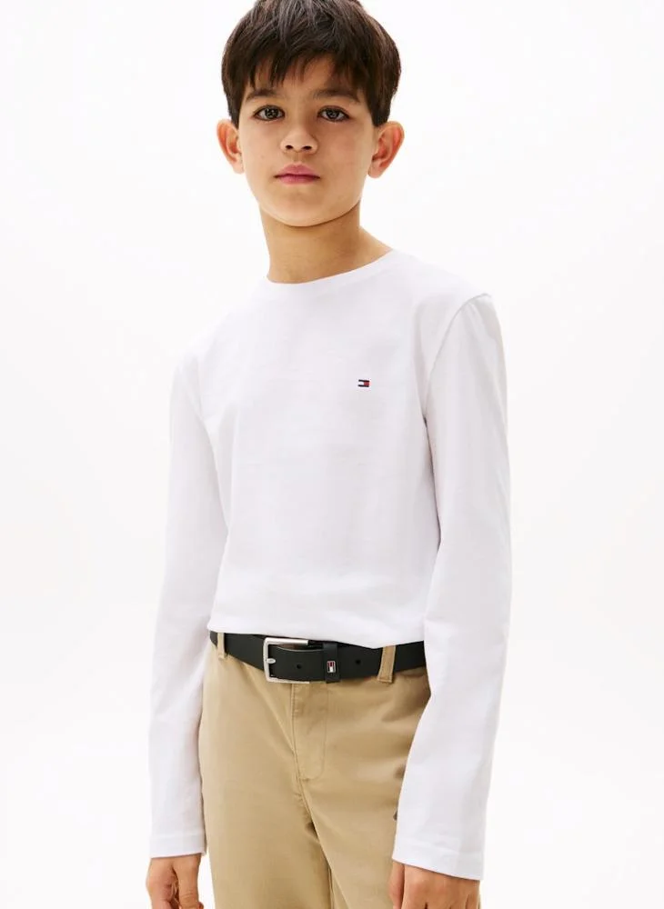 TOMMY HILFIGER Kids Essential Crew Neck T-Shirt