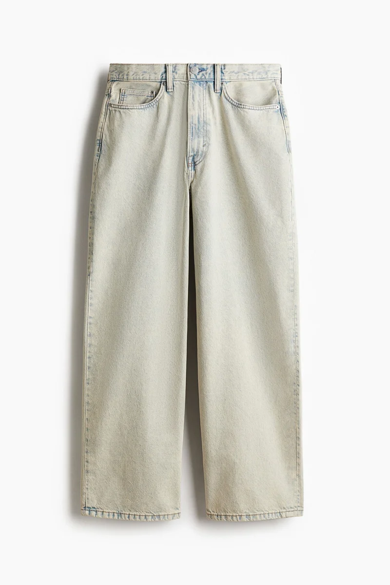 اتش اند ام جينز فضفاض