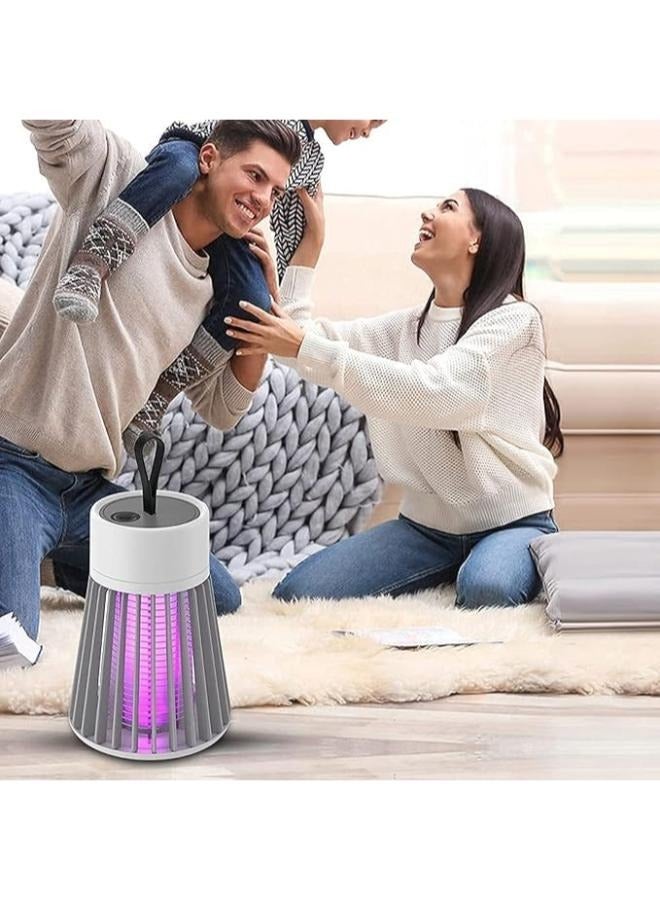 Mosquito Insect Bug Zapper Trap Killer LED Lamp, Electronic Mosquito Killer Electric Insect Killer Indoor and Outdoor - Image 2