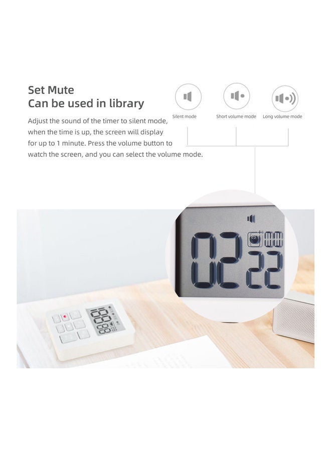 NIBEMINENT Multi-Function Electronic Timer White - Image 3