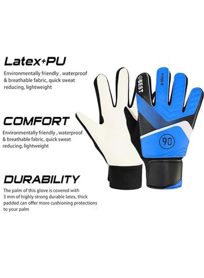 Generic No. 6 football goalkeeper gloves latex hand guards anti-collision goalkeeper gloves - Image 5