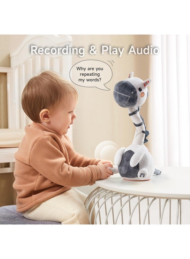 TUMAMA Singing Talking Dancing Toy, Mimicking Twisting Electronic Soft Plush Zebra Toy With Recording & Repeating What You Say, Singing Interactive Toddler Toys For Boys Girls Gifts - Image 4