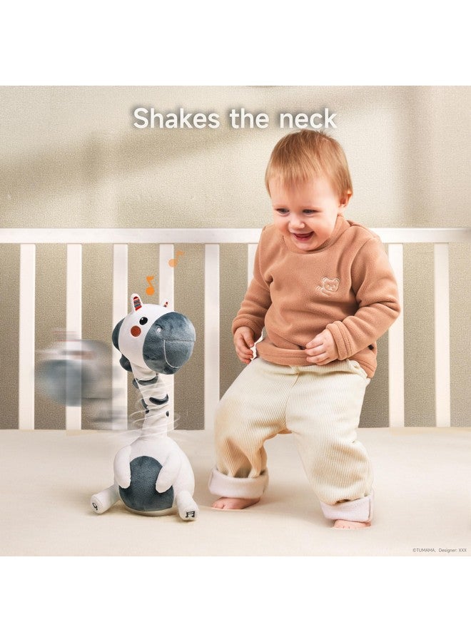 TUMAMA Singing Talking Dancing Toy, Mimicking Twisting Electronic Soft Plush Zebra Toy With Recording & Repeating What You Say, Singing Interactive Toddler Toys For Boys Girls Gifts - Image 5