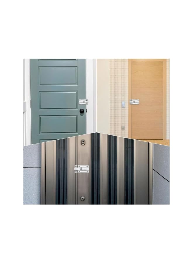 PROMASS promass 3 Inches Stainless Steel Door Latch, Sliding Lock Barrel Bolt, Heavy Duty Sliding Door Lock Surface Mounted Slide Bolt for All Types of Internal Doors  - Image 4