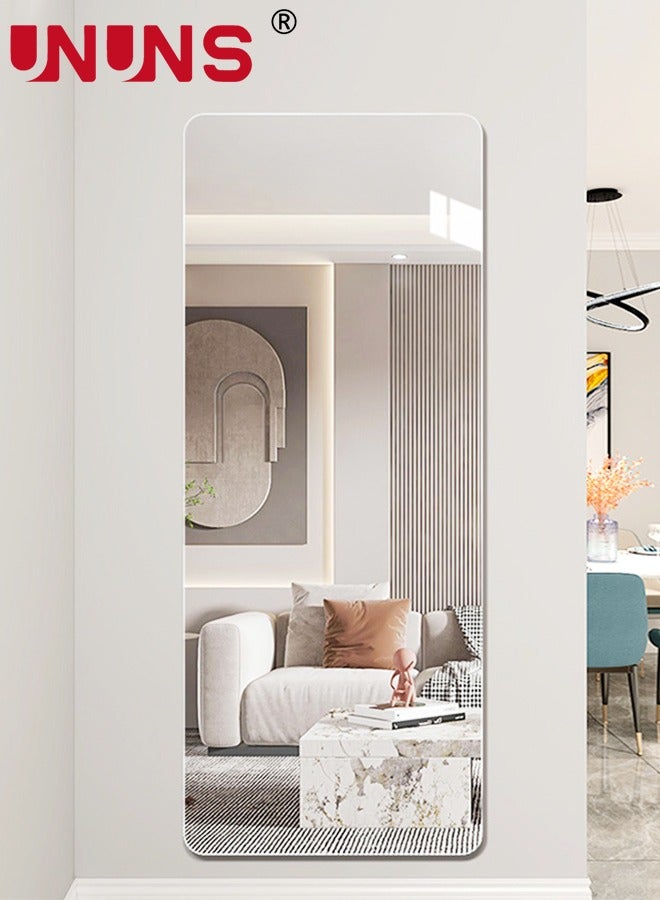 UNUNS Full Length Wall Mirror,Non-Breakable 3D Acrylic 30x100cm Wall Sticker Tiles,Full Body Mirror Tiles For Bedroom,Home Gym,Home Wall Decor - Image 5