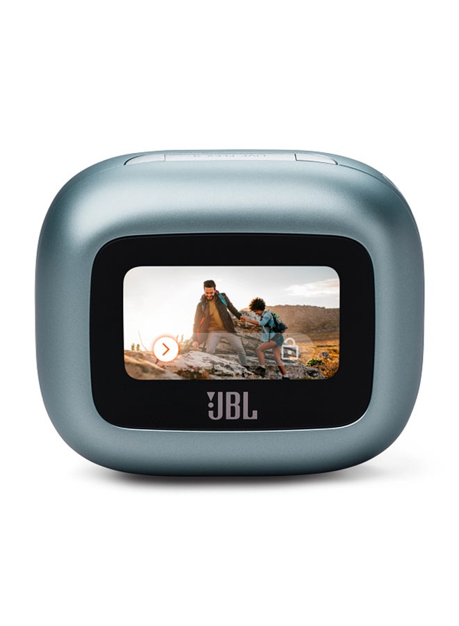 JBL Live Flex 3 True Wireless Noise Cancelling Open-Stick Earbuds Blue - Image 3