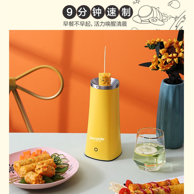 New Egg Roll Machine Household Automatic Egg Bag Sausage Machine Mini Small Egg Cup Egg Sausage Machine Egg Roll Breakfast Machine - Image 4